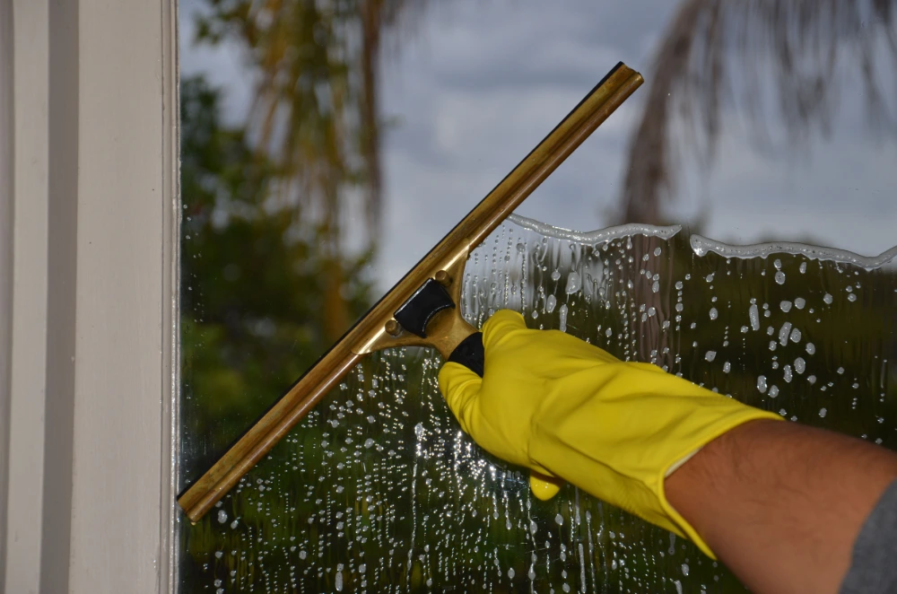 Clear clean windows after professional window cleaning in San Clemente CA